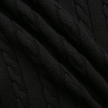 Cable Knit Polo Sweater