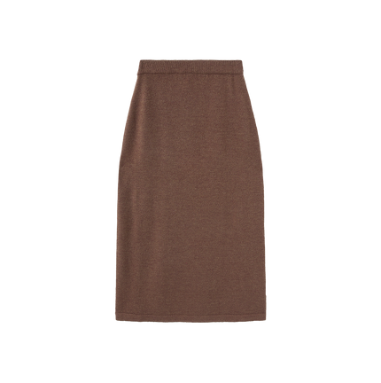 Taylor Knit Straight Maxi Skirt