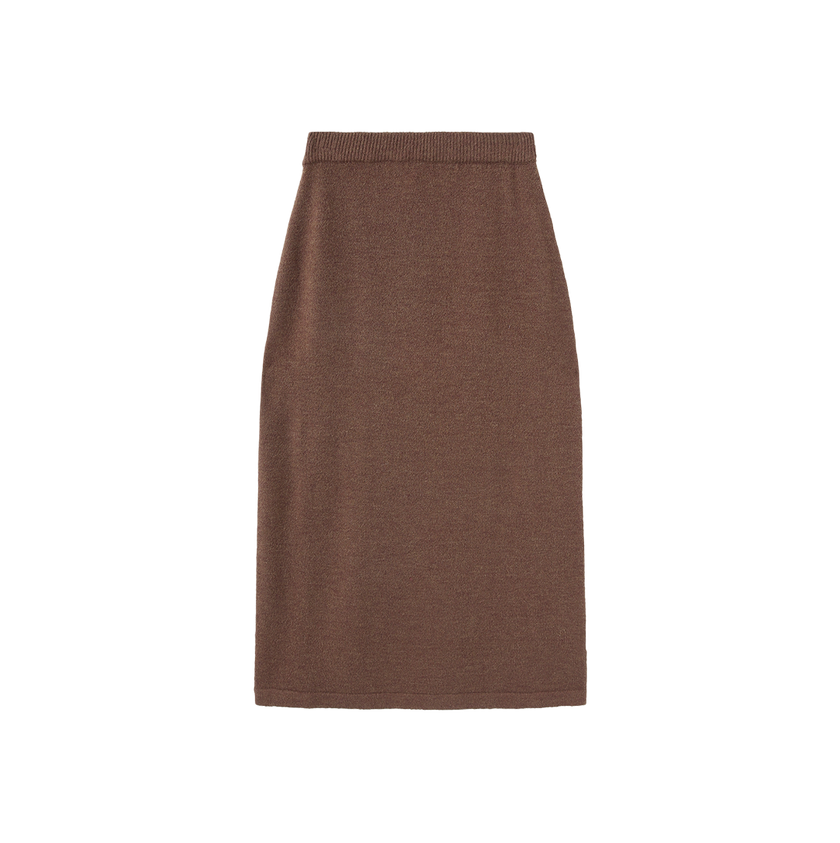 Taylor Knit Straight Maxi Skirt