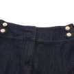 Double Button Denim Skirt