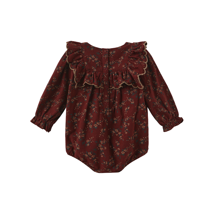 Rhea Floral Printed Romper