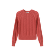 Cable Knit Ribbed Sweater