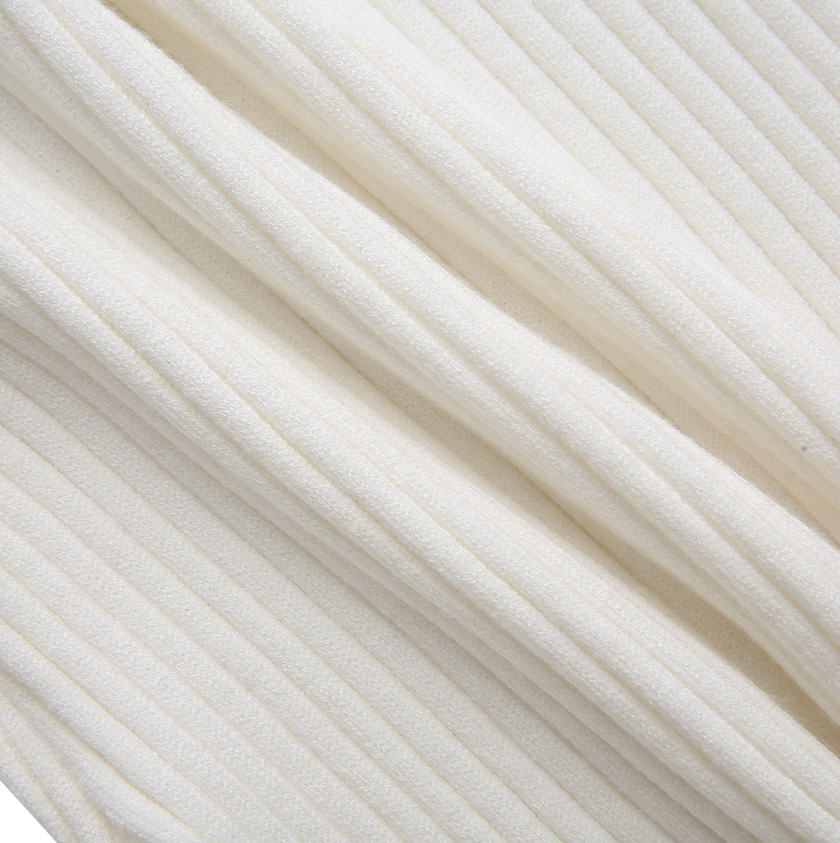 Wide Ribbed Knit Turtleneck