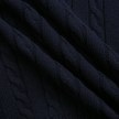 Cable Knit Polo Sweater