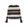 Ribbed Knit Stripe Top