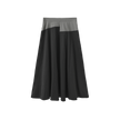 Lily Front Button Midi Skirt