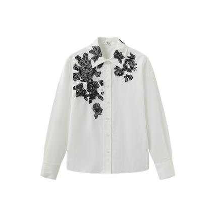Lace Flower Blouse