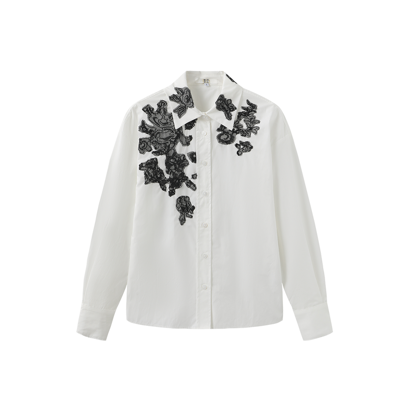 Lace Flower Blouse