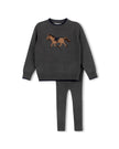 Horse Knit Sweater Set
