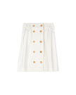 Pelly - Wood Button Down Skirt