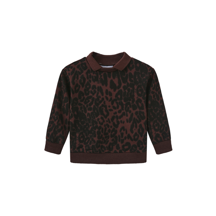 Brent Print Sweatshirt Set