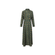 Silky Paisley Print Dress