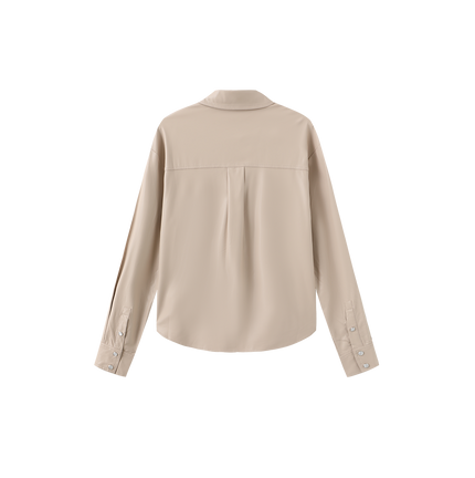Leather Blouse
