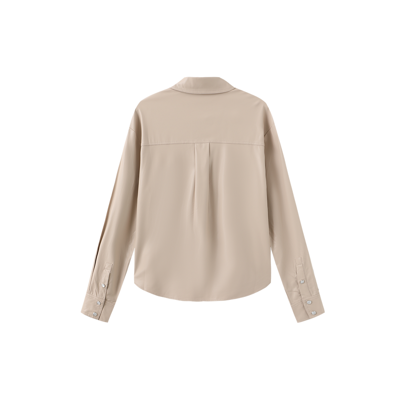 Leather Blouse