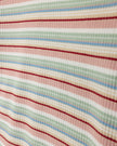 Multi Striped Ribbed T-shirt