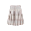 Plaid Printed Pleated Skirt