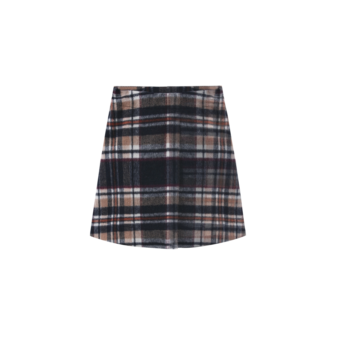 Zalli Wrap Safety Pin Skirt