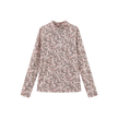 Printed Layering Mock Neck