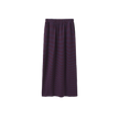 Swan Stripe Elastic Maxi Skirt