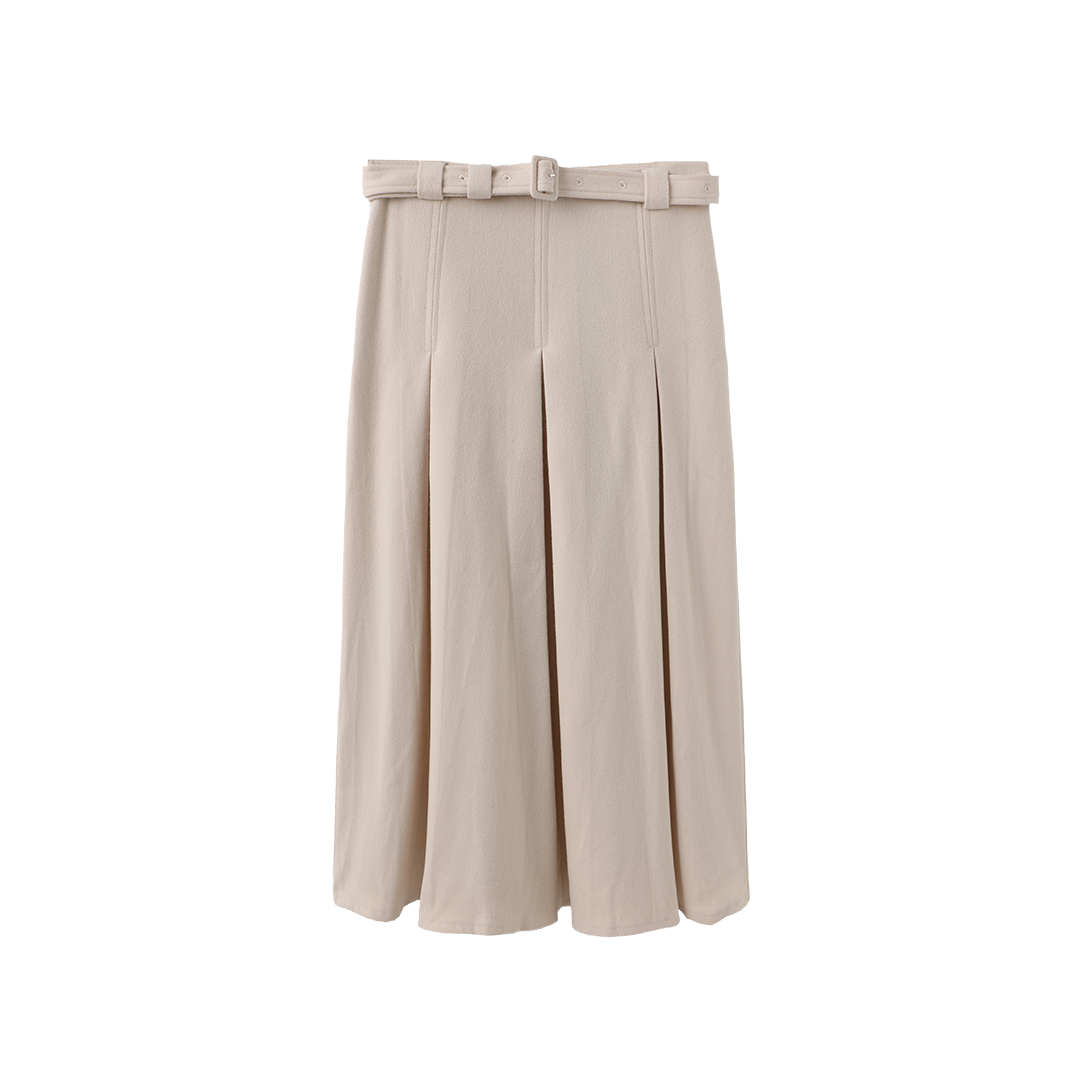 Mica Wool Midi Skirt