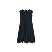 Taffeta Collared Waisted Jumper