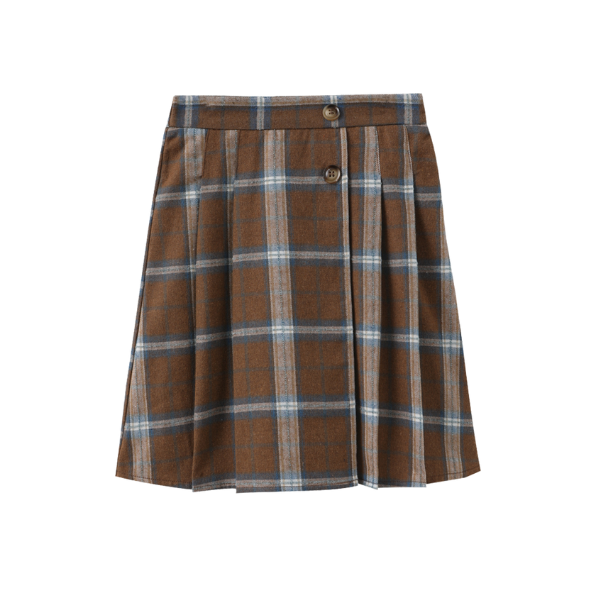 Palli Plaid Skirt