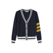 Knit Varsity Cardigan