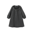Denim Ruffle Collar Dress