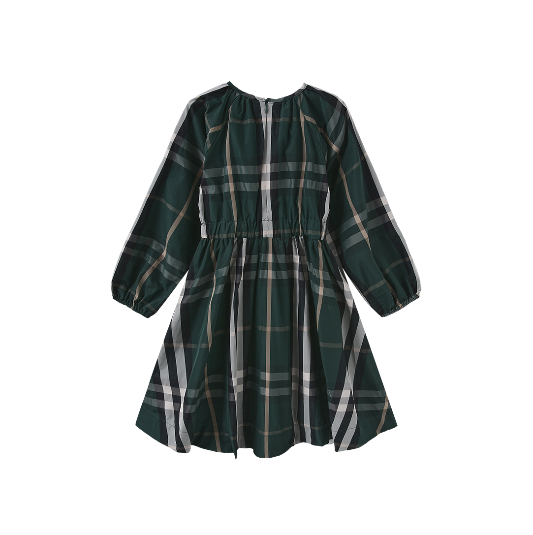 Breed Plaid Waisted Dress