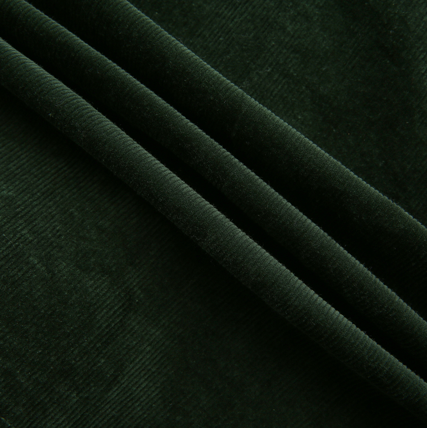 Corduroy Combo Pleated Skirt