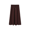 Sweatshirt Drawstring Maxi Skirt