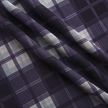 Plaid Mesh Top