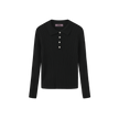 Mica Ribbed Knit Ruffle Collar Sweater