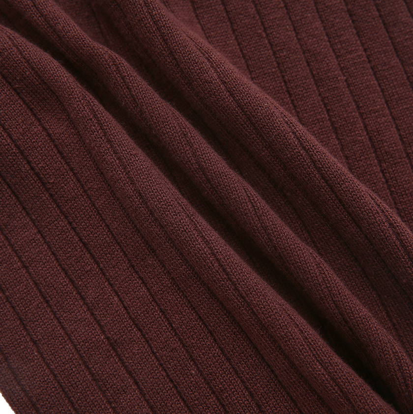 Tam Knit Ribbed Trim Vest
