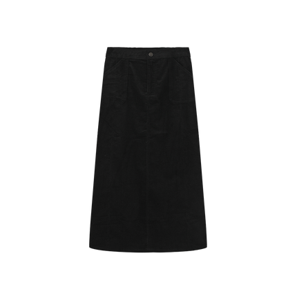 Corduroy Front Fly Skirt