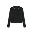 Ribbed Knit Crystle Top