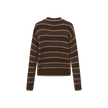 Stripe Knit Polo Shirt