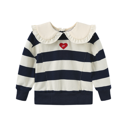 Trill Striped Sweatshirt Girls Set