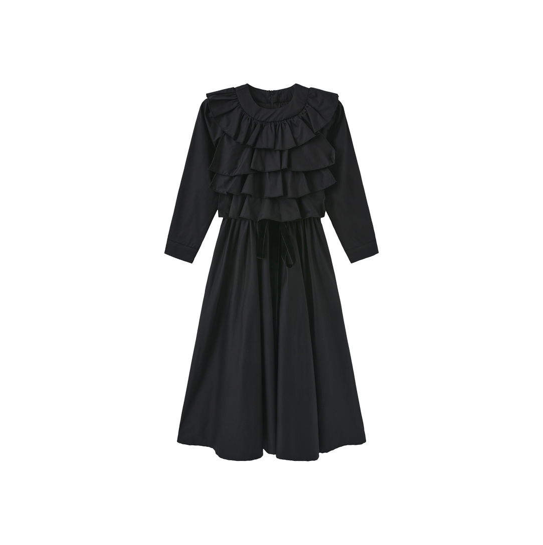 Layered Ruffled Dress