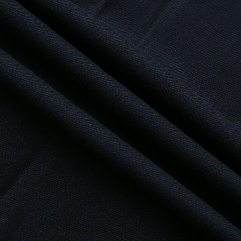 Wool Pleated Belted Skirt