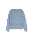 Blason Flower Button Cardigan