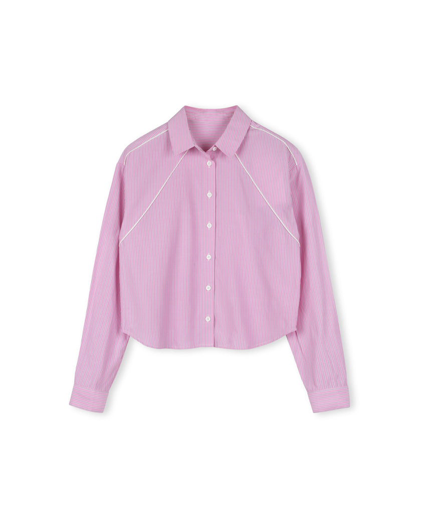 Striped Seam Blouse