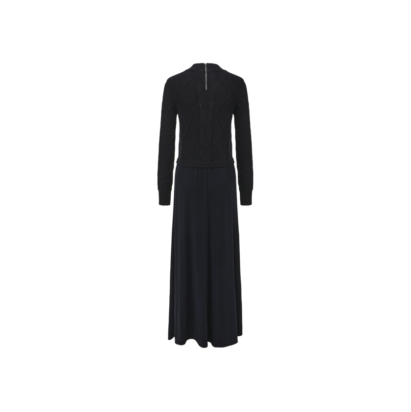 Knit Cupro Combo Jumper