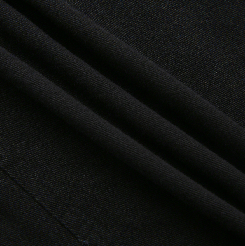 Canvas Straight Maxi Skirt