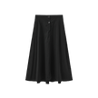 Lily Front Button Midi Skirt