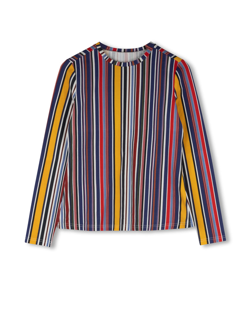 Printed Ribbed Tees