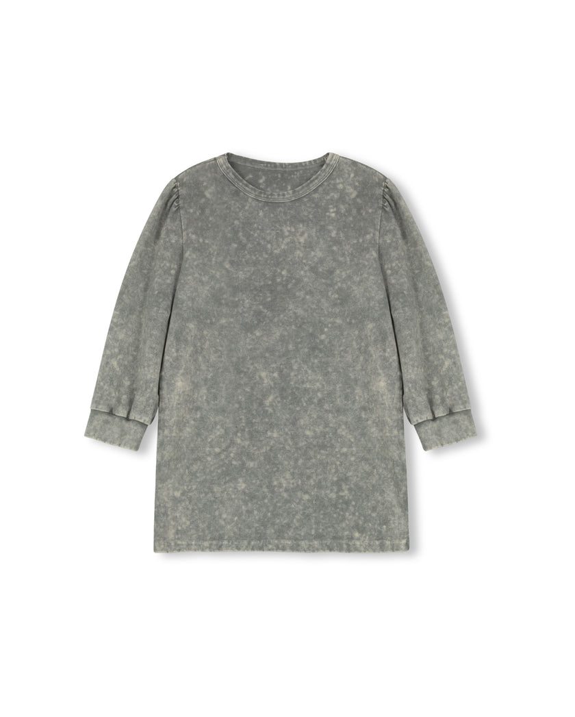 Mineral Wash Puff Sleeve Tee