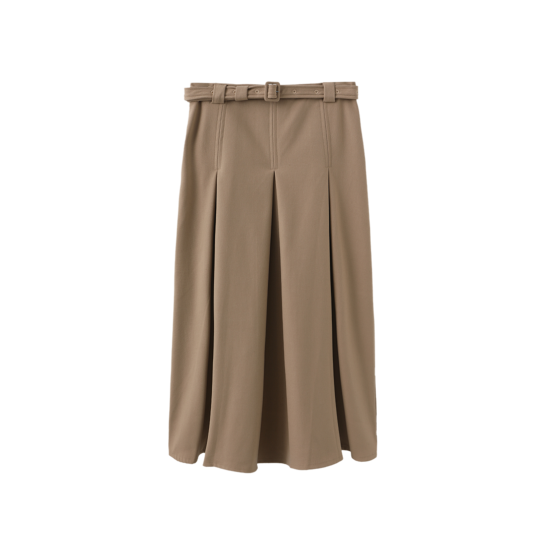 Mica Wool Midi Skirt