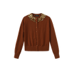 Cal Sequin Collar Cardigan