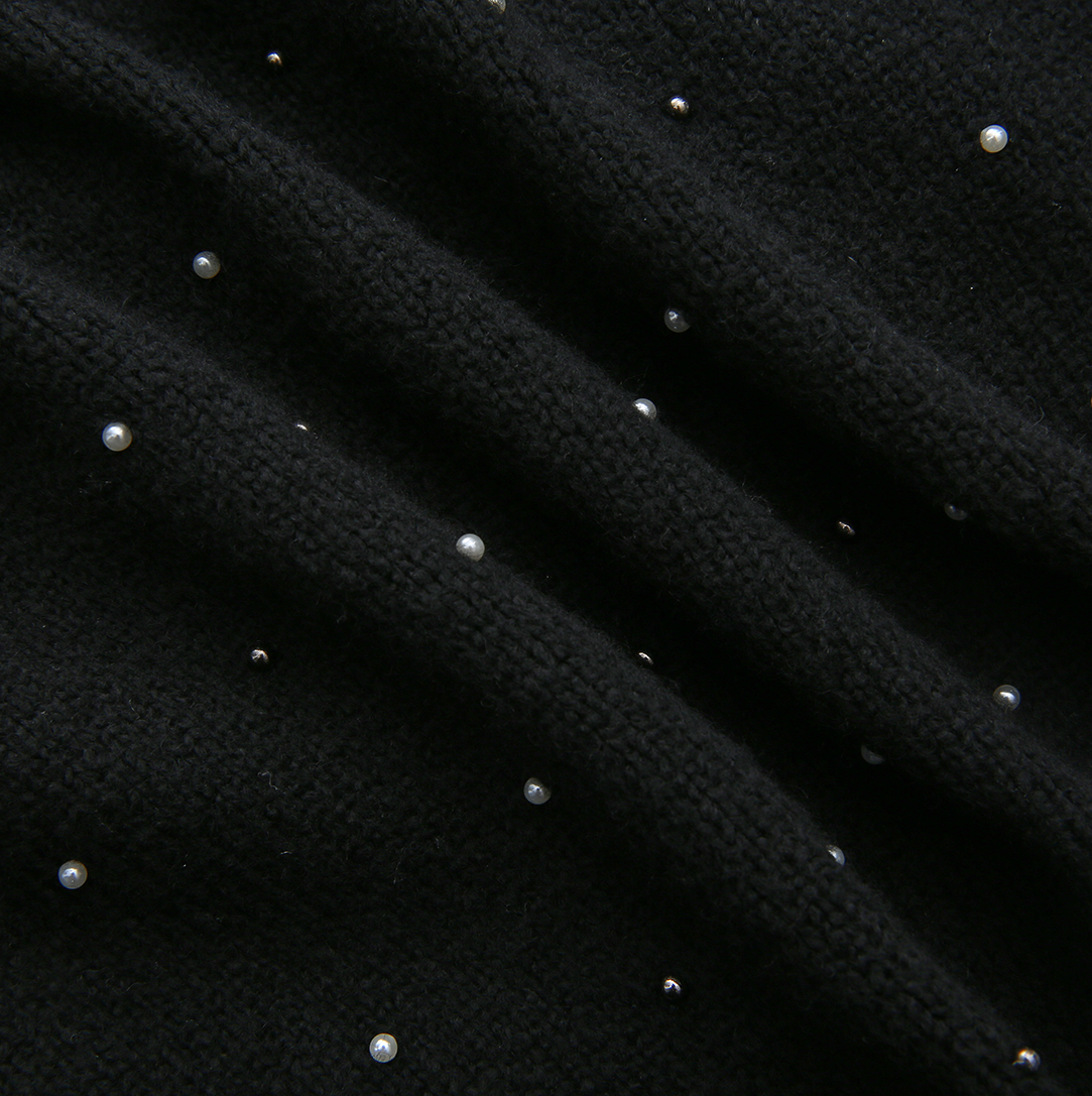 Gem Detail Pearl Cardigan